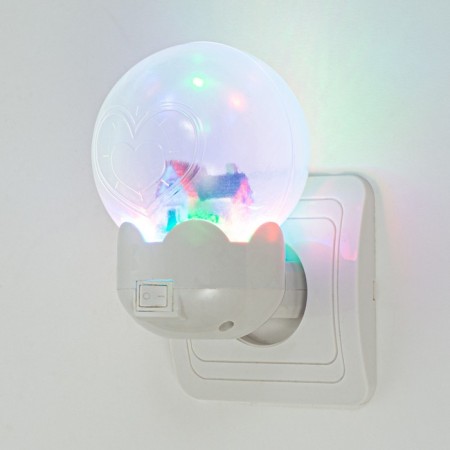 Nightmare "house" LED white 7x7x11 cm Risalux-1