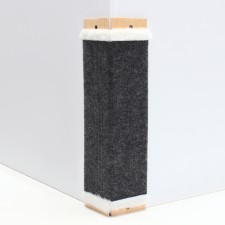 Clawing Clair, carpet with fur, 55 x 25 cm