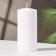 Candle-cylinder, 15x7 cm, 70 hours, white