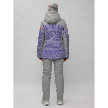 Ski suit, size 42, purple color-23