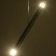 Suspension lamp "Balance" LED 6W 4000k chrome 3x3x40-140cm