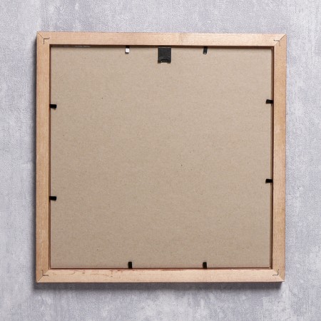 Photo frame pine c24 brown 25x25 cm (plastic screen)-3
