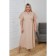 Female dress, size 60, beige color