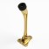 Door locomard lock, "goat leg", color gold
