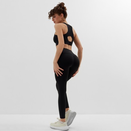 Leggings Sports Minaku: Sportly; Black color, rr 46-4