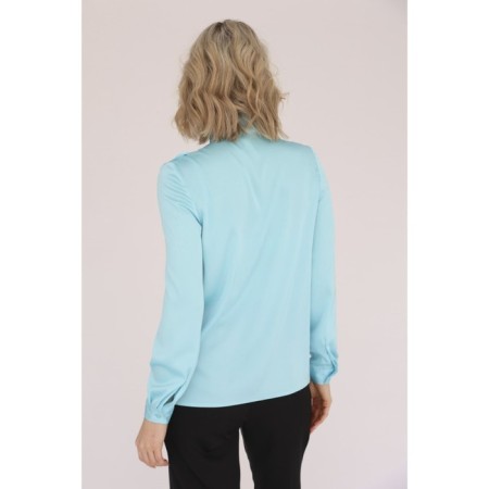 Blouse with a frill, size 48-3