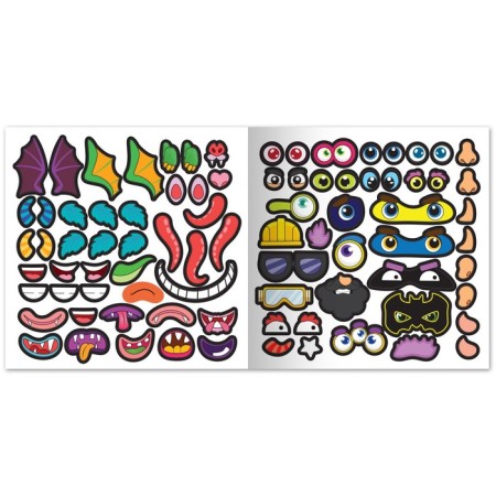 A book with reusable stickers "Collect a wagon", 12 p.-4