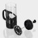 French press Herevin "Arabica", 1 l, black color