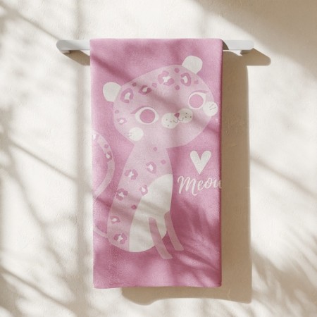 Tenle Ethel "Cute Leopard", 70x130 cm, 100% cotton, 420 g/m2-6