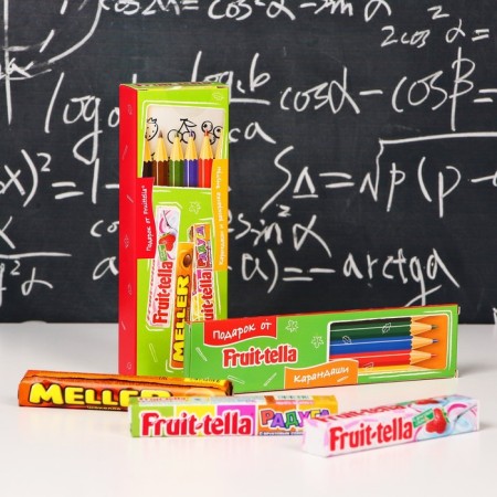 Frutella and Meller pencil set, 120 g