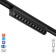 SLIM SLIM SLIM "Book"-22 "LED 12W 3000K-6000K 48V CRI90 Black 3.2x3.8x22.8 cm