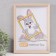 Photo frame plastic 21x30 cm 5 series, beige