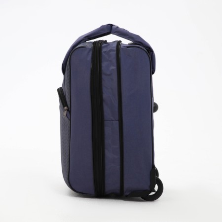 Lightning suitcase, road bag, set 2 in 1, color gray color-5