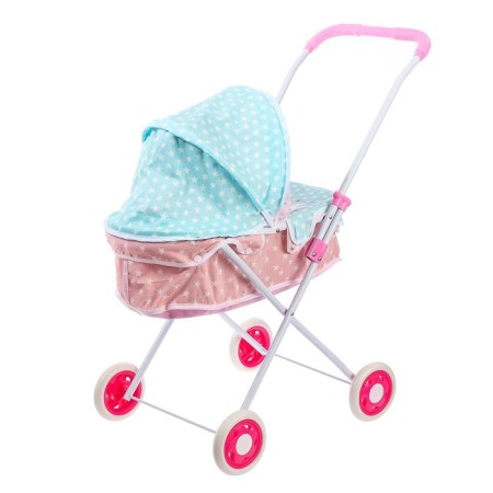 Stroller for dolls, universal, with a metal frame-3