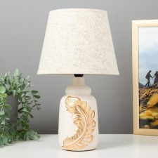 Highway lamp 16537/1wt e14 40W white-gold 20x20x35 cm