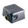 Hinged lock 80 mm KD