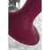 Satiffyer Double Ball-R phallimitator, 18 cm, silicone, red color