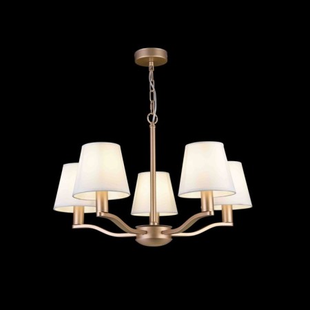 Marika 5x60W E14 chandelier gold