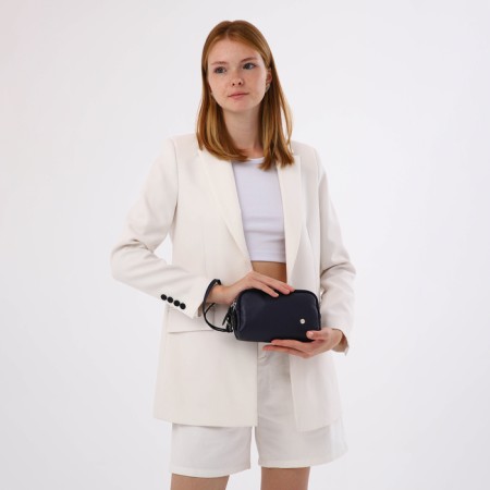 Women's bag with lightning, blue color-8