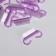 Brush d/arms and legs straight -up 6.5*1.3cm (set 10 pc) violet packet packet qf