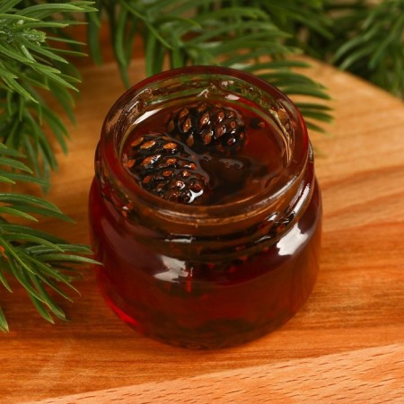 Jam from cones "Happy New Year!" With ginger, 30 g.-1