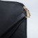 Bag Cross-Bodi with a zipper, black/white color