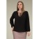 Female blouse, size 48, black color 60606