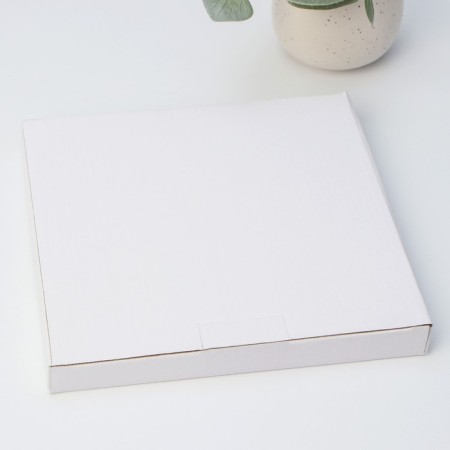 Board ceramic dessert shade "Estet. Gerda ", d = 21 cm, white color-4