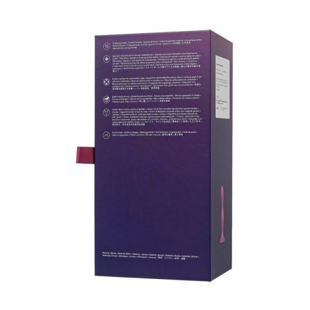 Satiffyer Double Ball-R phallimitator, 18 cm, silicone, red color-12