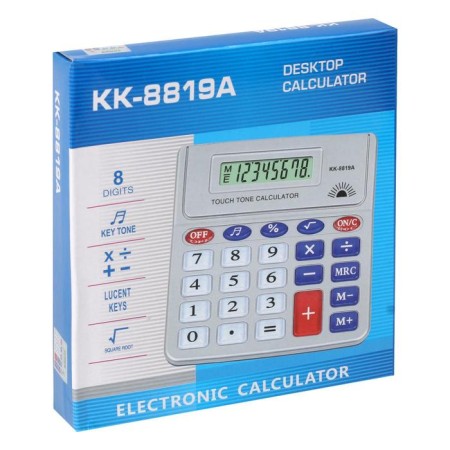 Desktop calculator, 8 - discharge, kk - 8819a, with a melody-9