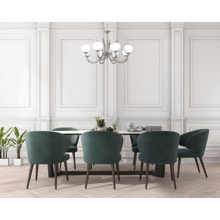Olivia chandelier, size 69x141x69 cm, 320W 8xg9 IP 20-2