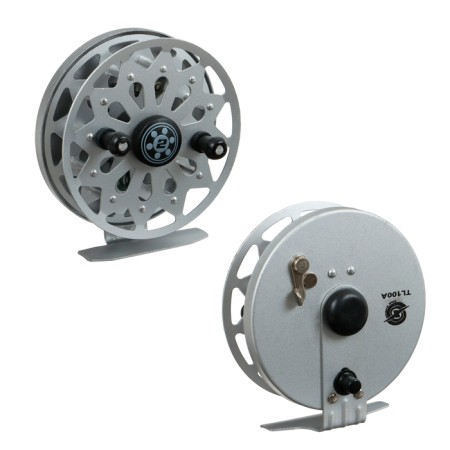 Inertial coil, metal, diameter 10 cm, two bearings, gray color, TL100A-1