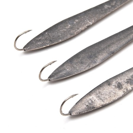 Vertical spin "Yaman" pike, size 70 mm, 11.5 g, nickel color-3