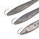 Vertical spin "Yaman" pike, size 70 mm, 11.5 g, nickel color