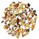 Wooden puzzle. Gustav Klimt "Kiss" with a prediction