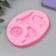 Mold Silicon "Birds with a nest and a birdhouse" 4 items 1.4x7.1x9.4 cm