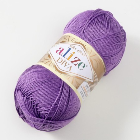 Yarn "Diva" 100% microfiber 350m/100g (622)-1