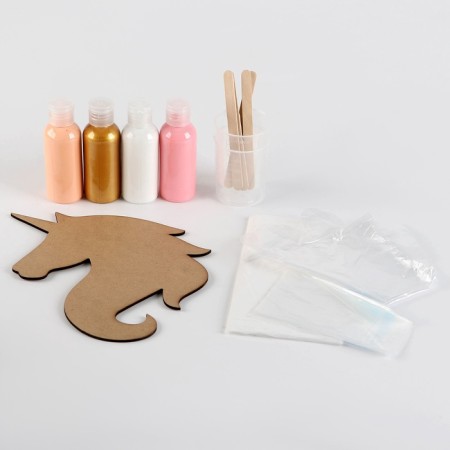 Set for creativity. Drawing by acrylic "Magic Unicorn"-3