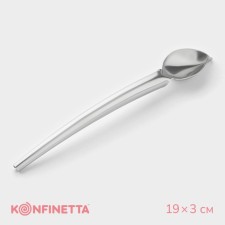 A spoon of confectionery for modeling Konfinetta, 19 × 3 cm
