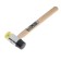A hammer for installing windows 35 mm, wooden handle