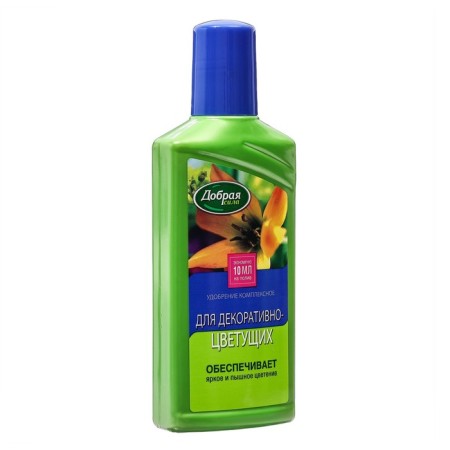 Fertilizer "Good power", for decorative-flowering, bottle, 250 ml-1