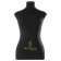 Portnovsky Kristina mannequin, premium set, size 44, black color, star stand and magnet-traffic