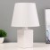 Iraid desktop lamp E14 40W white 20x20x32cm