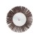Circle petal radial tundra, 80 x 30 x 6 mm, p60