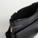 Men's bag on Terra Dever, 2 pockets, a long belt, brown color