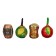New Year. Figure chocolate Alcools de France, with alcoholic filling, assorted, 10 g