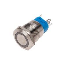 Anti-Vandal button Ø19 250V Fix (5C) On-OFF/OFF-on subv/Red Rexant
