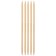 Knitting needles, bamboo, 5.5 mm/20cm, 5 pcs