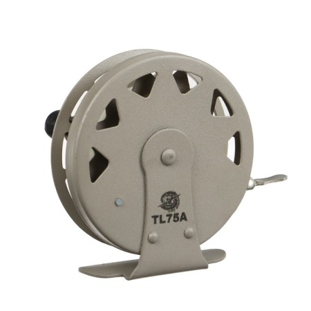 Inertial coil, metal, 2 bearings, diameter 7.5 cm, brown color, TL75A-6