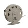 Inertial coil, metal, 2 bearings, diameter 7.5 cm, brown color, TL75A
